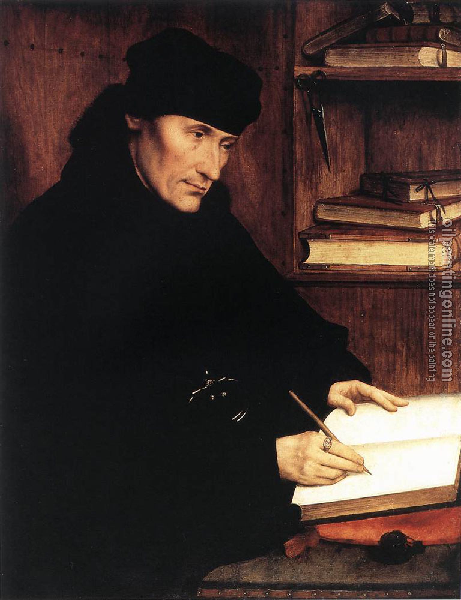 Quentin Massys - Portrait of Erasmus of Rotterdam